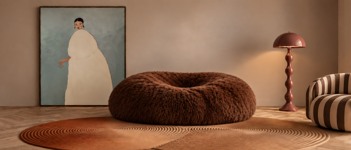 POUFS GÉANTS
