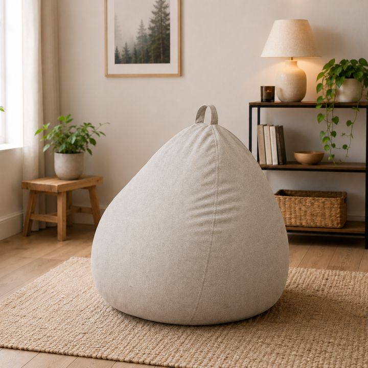 Sitzsack mit abnehmbarem Bezug - 105x85 cm