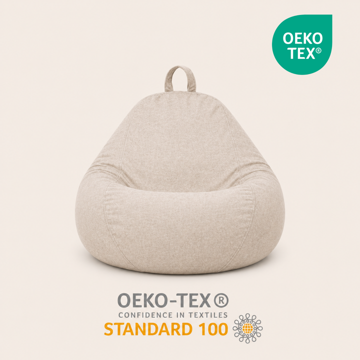 Sitzsack mit abnehmbarem Bezug - 105x85 cm