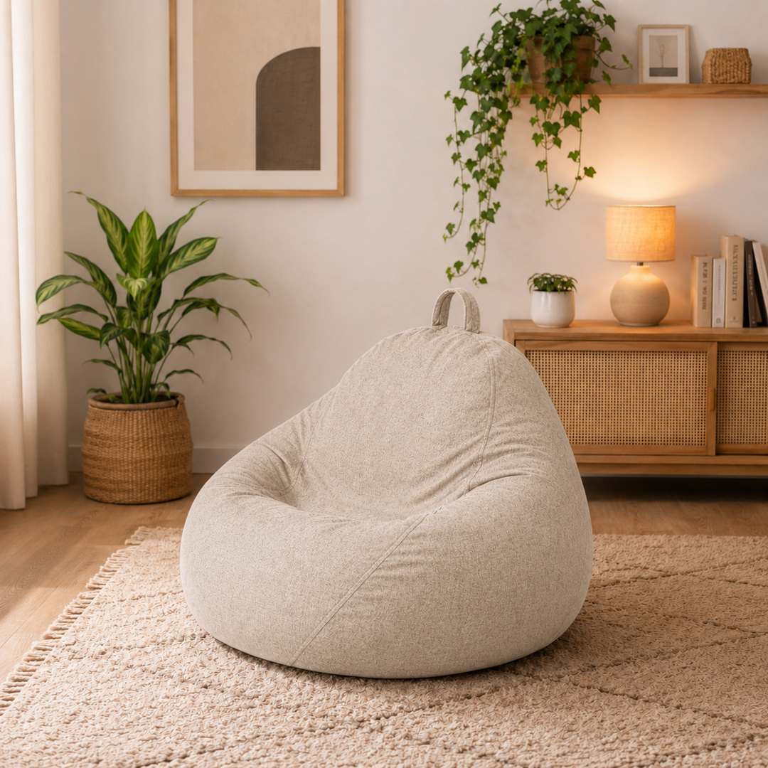 Sitzsack mit abnehmbarem Bezug - 105x85 cm