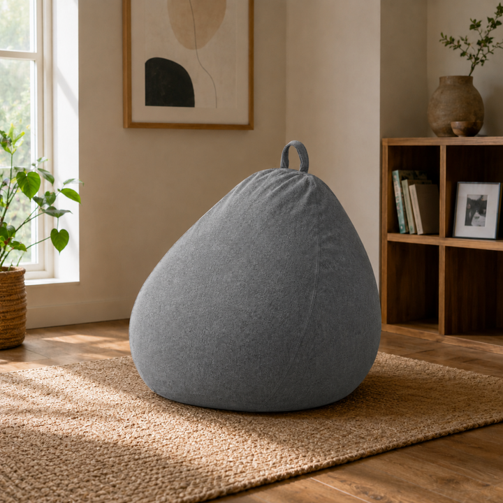Sitzsack mit abnehmbarem Bezug - 120x100 cm