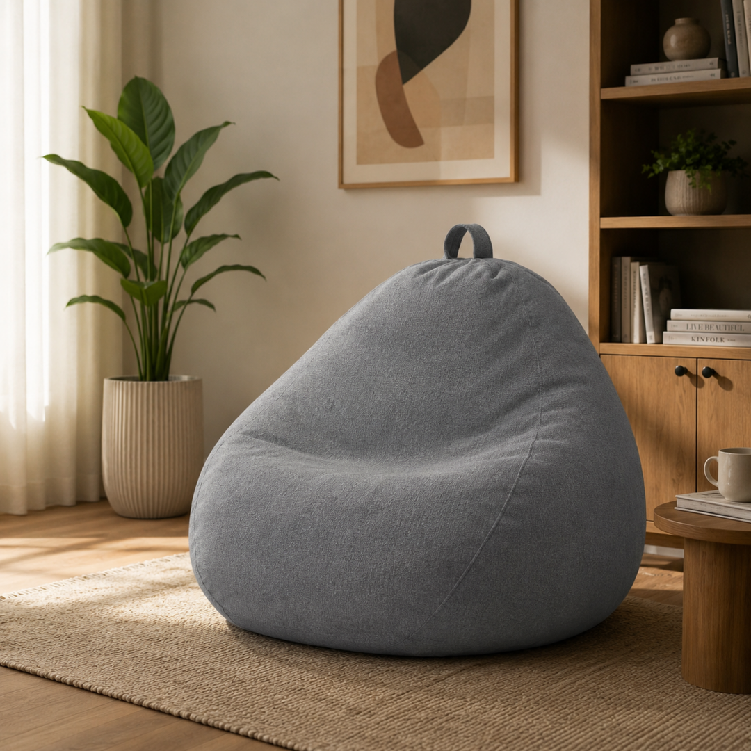 Sitzsack mit abnehmbarem Bezug - 120x100 cm