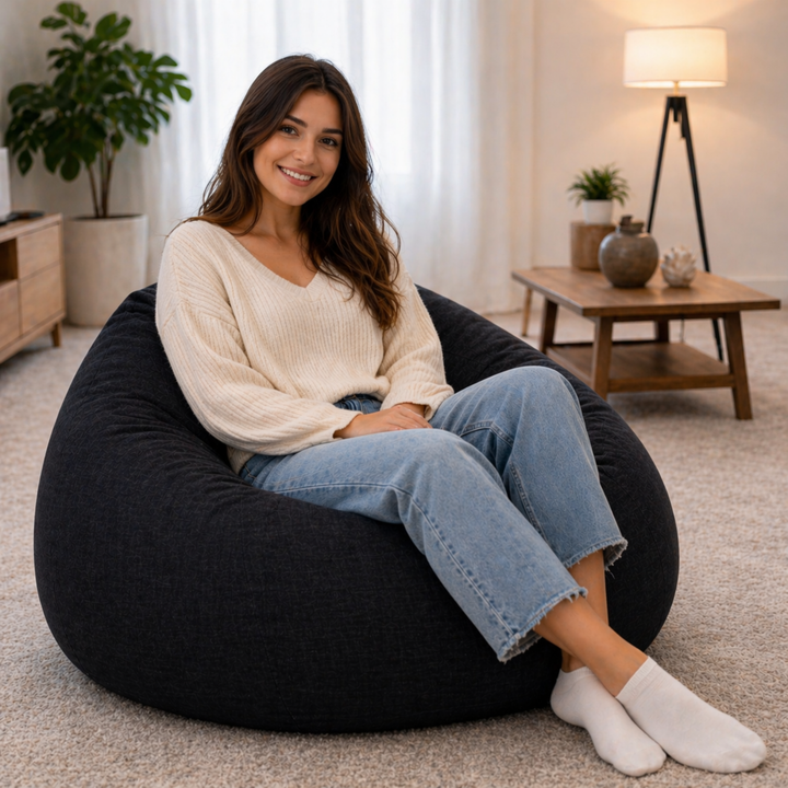 Sitzsack mit abnehmbarem Bezug - 120x100 cm