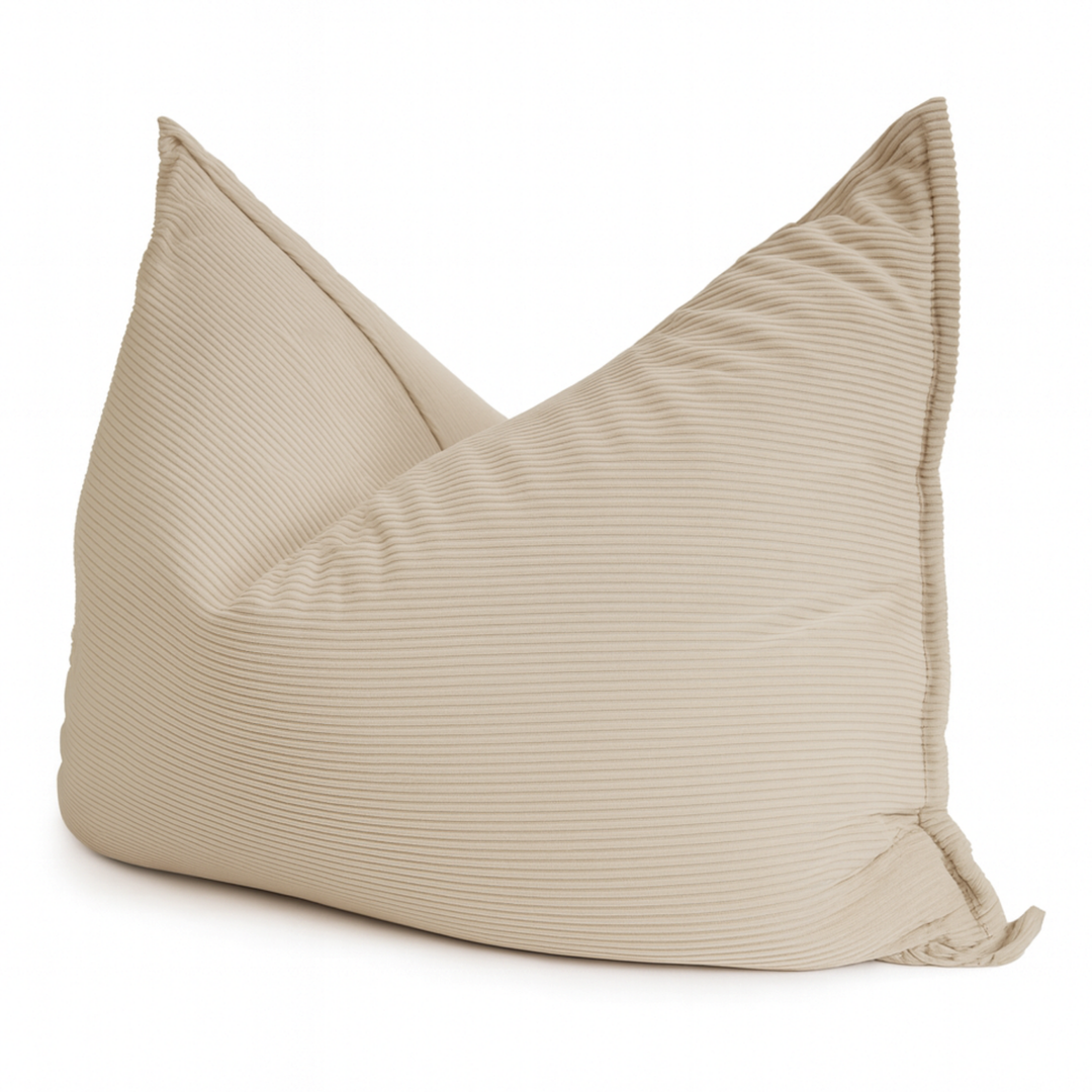 Abnehmbarer Sitzsack aus Cord - 140x180 cm