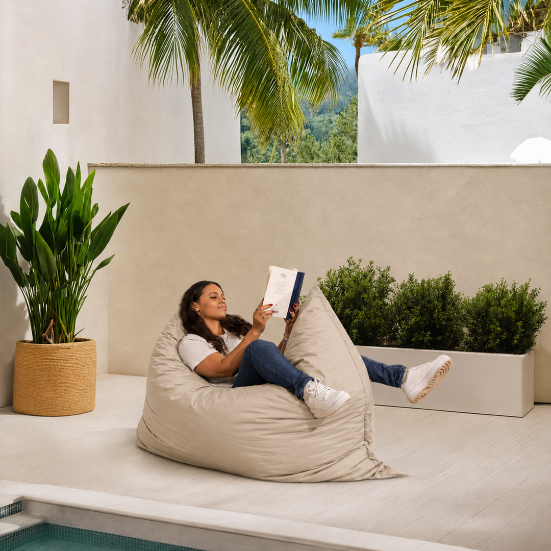 Wasserdichter Outdoor-Sitzsack, abziehbar, UV-beständig – 140x180 cm