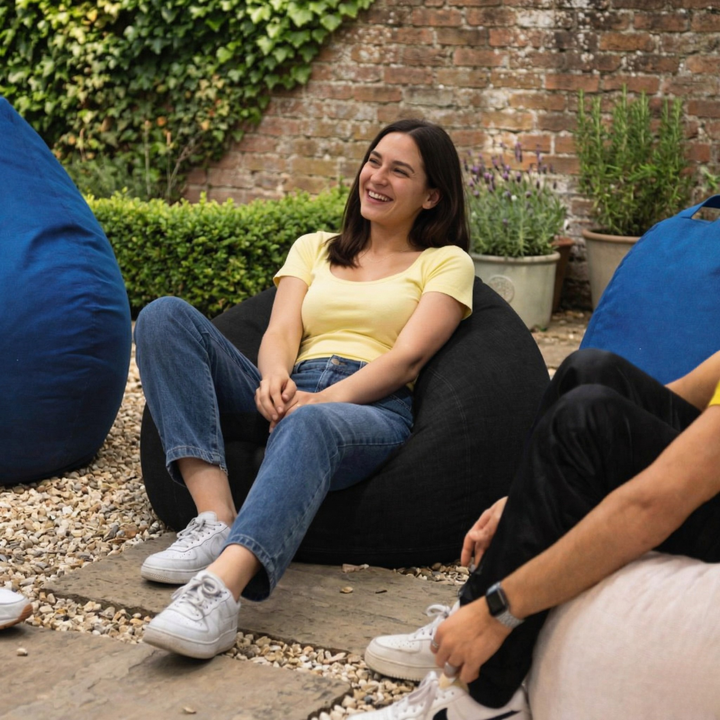 Sitzsack mit abnehmbarem Bezug - 120x100 cm