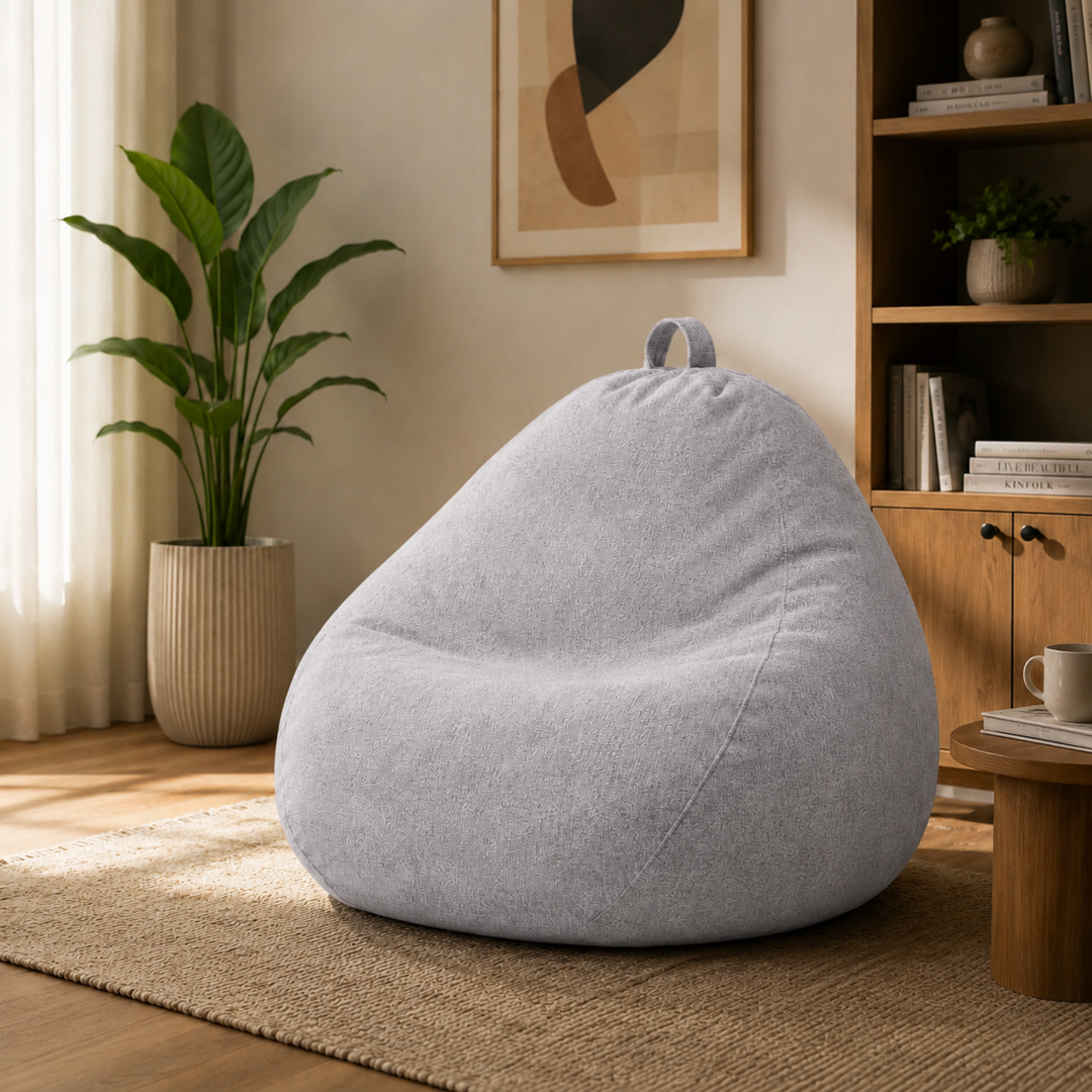 Sitzsack mit abnehmbarem Bezug - 120x100 cm