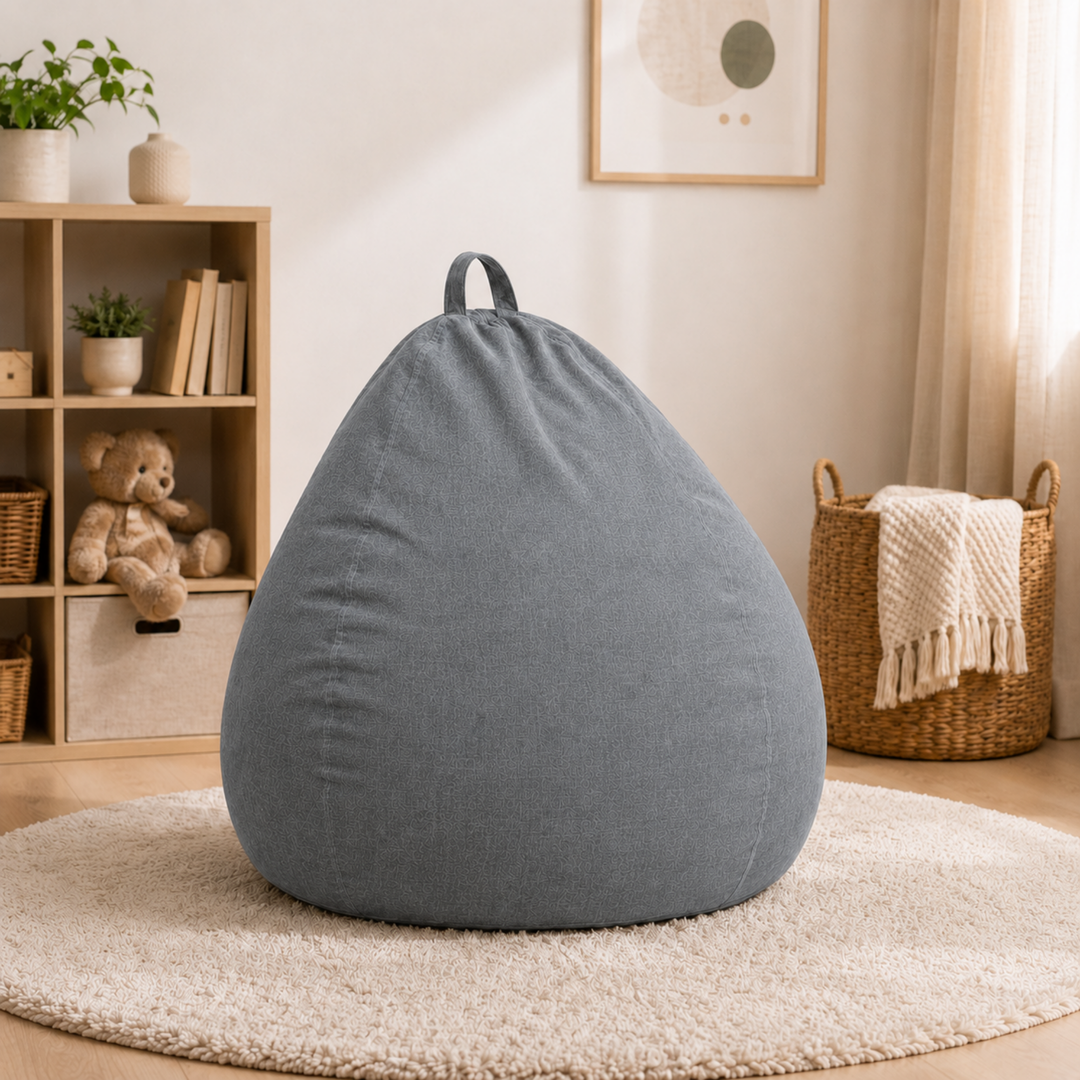 Sitzsack mit abnehmbarem Bezug - 80x70 cm