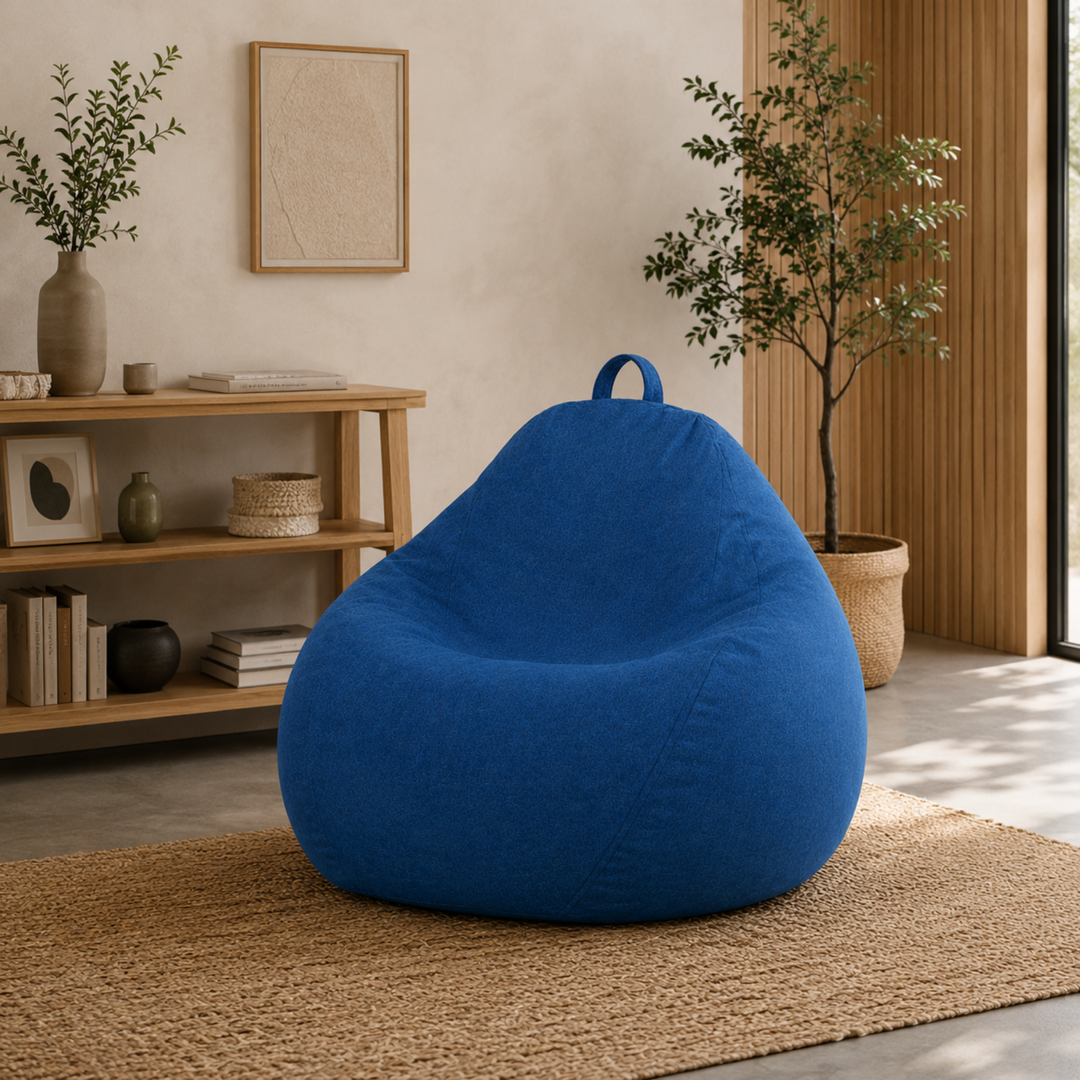 Sitzsack mit abnehmbarem Bezug - 120x100 cm