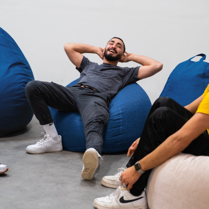 Sitzsack mit abnehmbarem Bezug - 120x100 cm