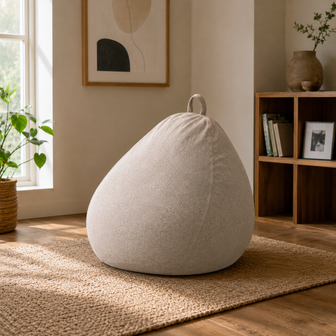 Sitzsack mit abnehmbarem Bezug - 120x100 cm