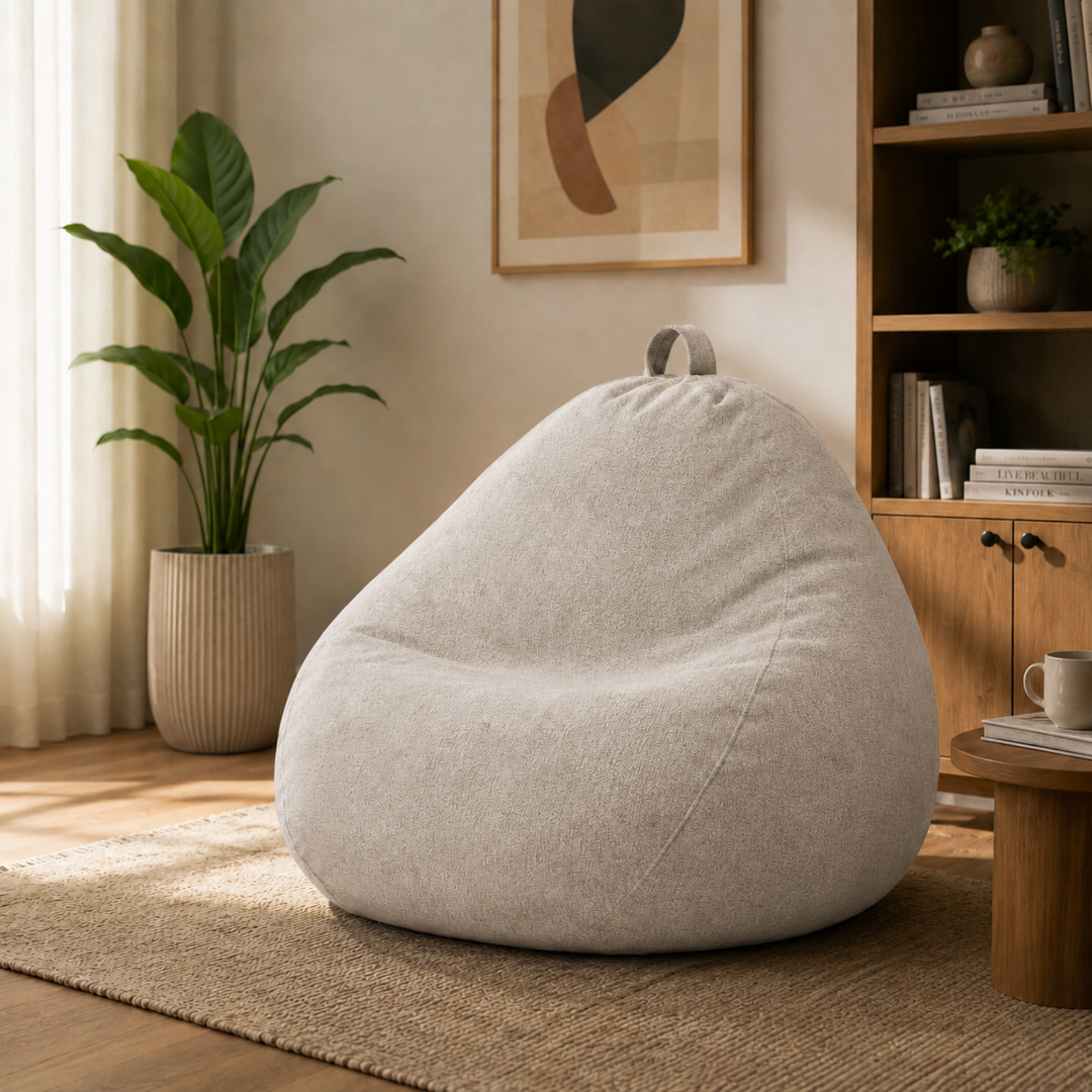 Sitzsack mit abnehmbarem Bezug - 120x100 cm