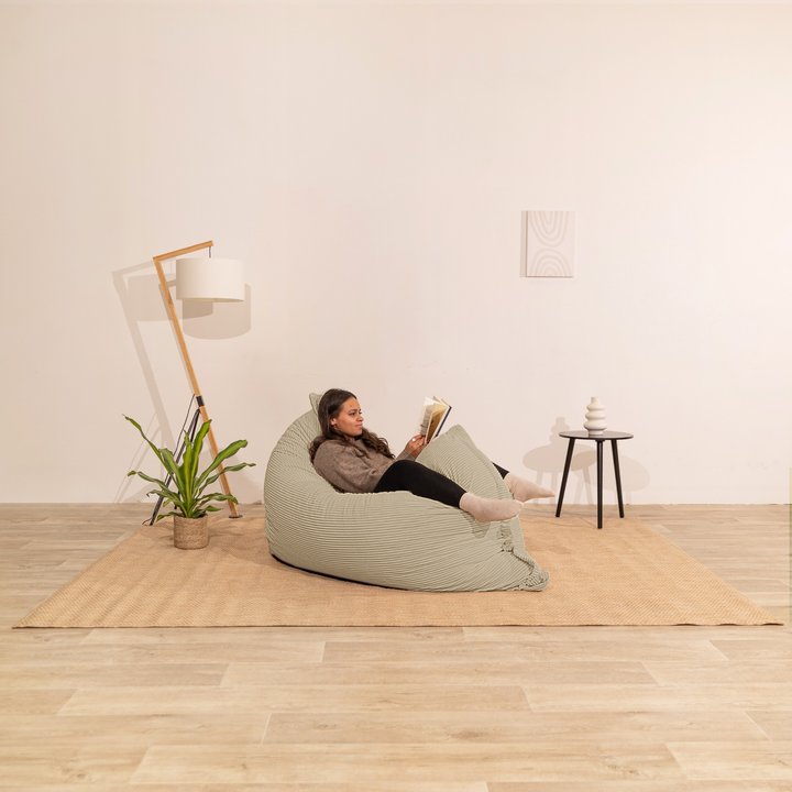 Abnehmbarer Sitzsack aus Cord - 140x180 cm