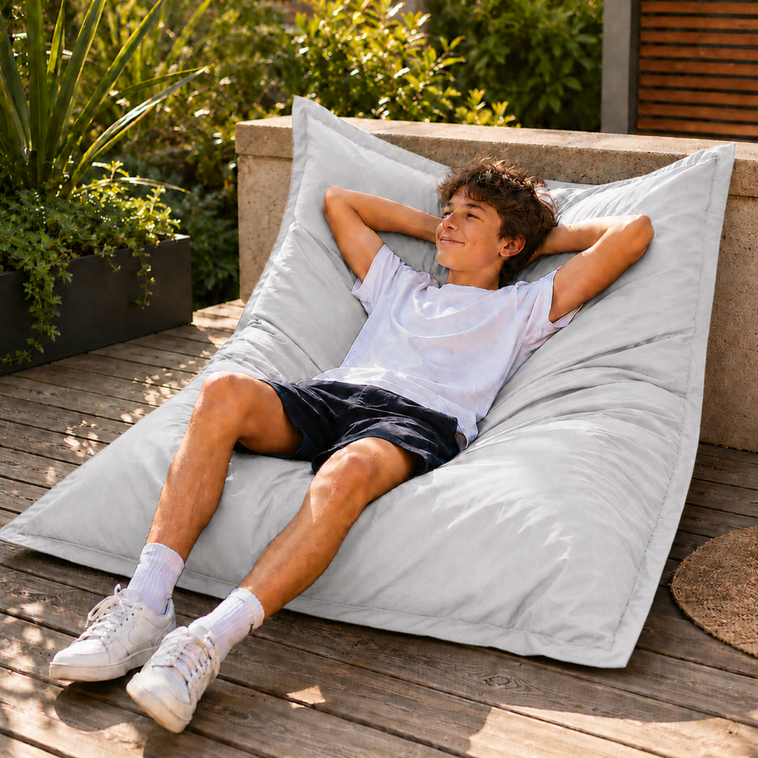 Wasserdichter Outdoor-Sitzsack mit abnehmbarem Bezug, UV-beständig – 120x160 cm