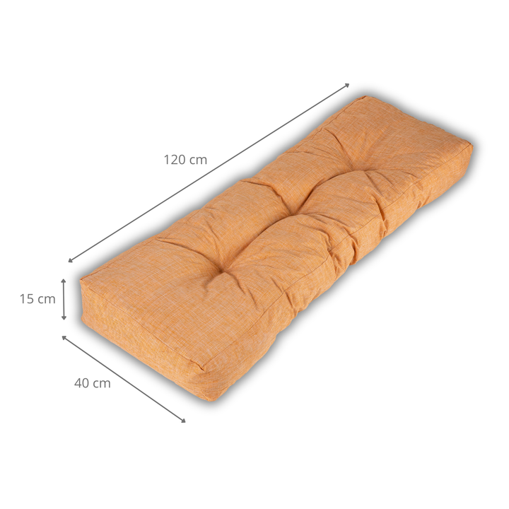 Nur Rückenlehne Palettenkissen - 120x40x15 cm