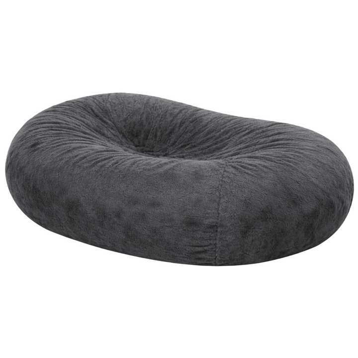Langer, abziehbarer Riesen-Sitzsack - Kunstfell - 160 cm