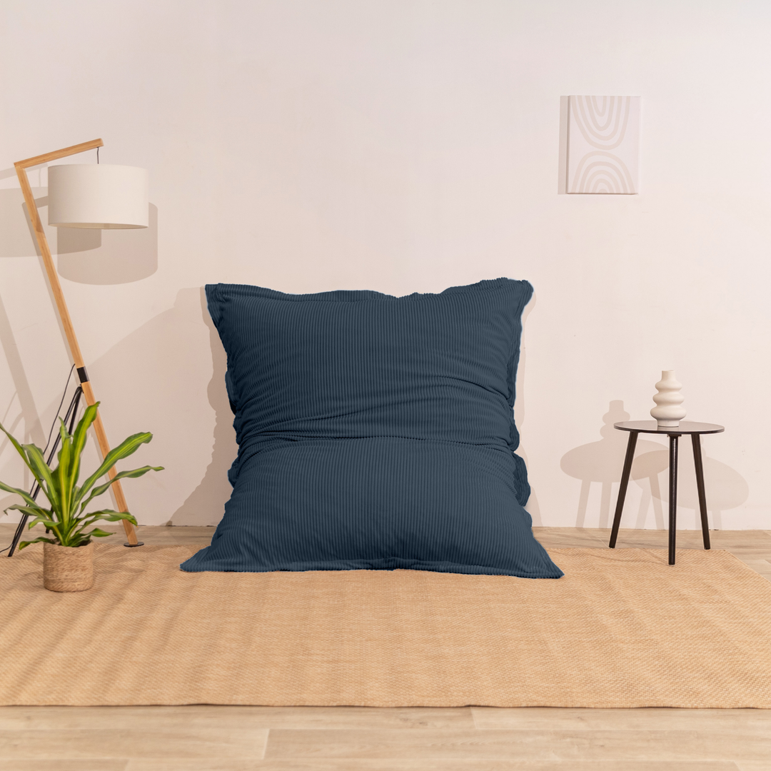 Abnehmbarer Sitzsack aus Cord - 140x180 cm