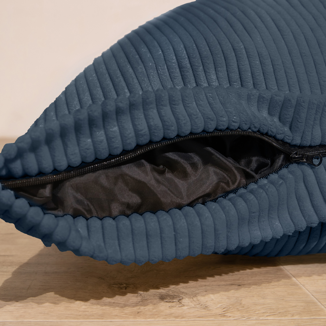 Abnehmbarer Sitzsack aus Cord - 140x180 cm