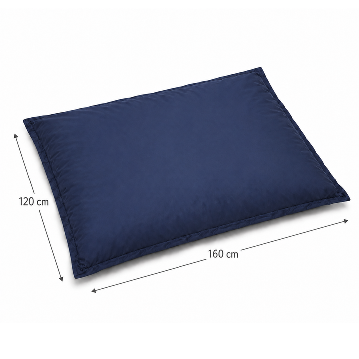 Wasserdichter Outdoor-Sitzsack mit abnehmbarem Bezug, UV-beständig – 120x160 cm