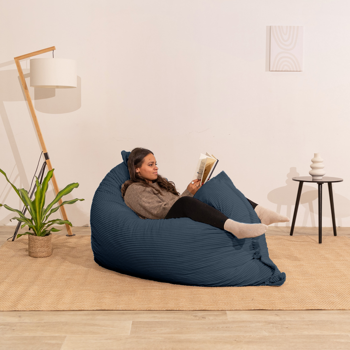 Abnehmbarer Sitzsack aus Cord - 140x180 cm