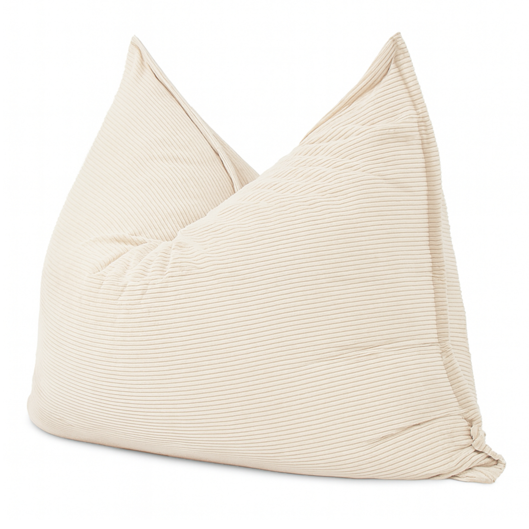 Abnehmbarer Sitzsack aus Cord - 140x180 cm