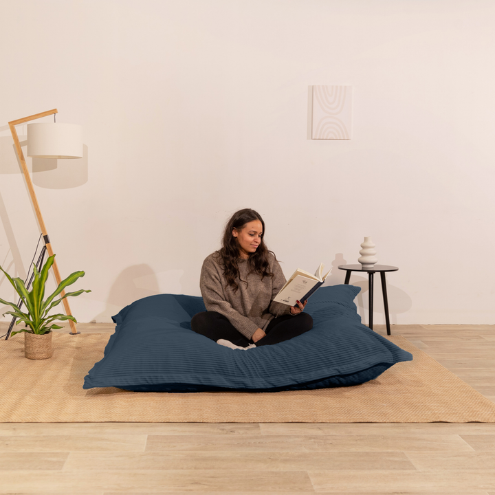Abnehmbarer Sitzsack aus Cord - 140x180 cm