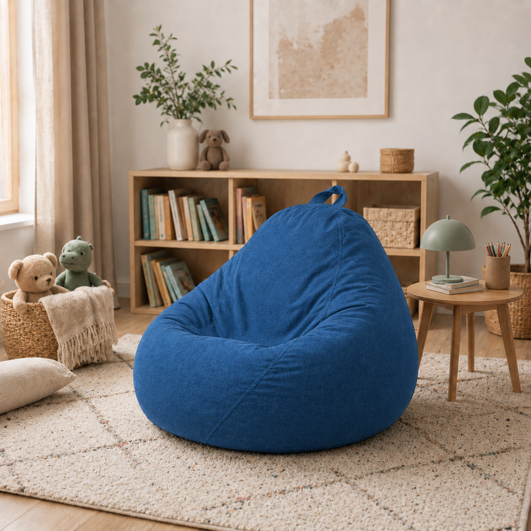 Sitzsack mit abnehmbarem Bezug - 80x70 cm