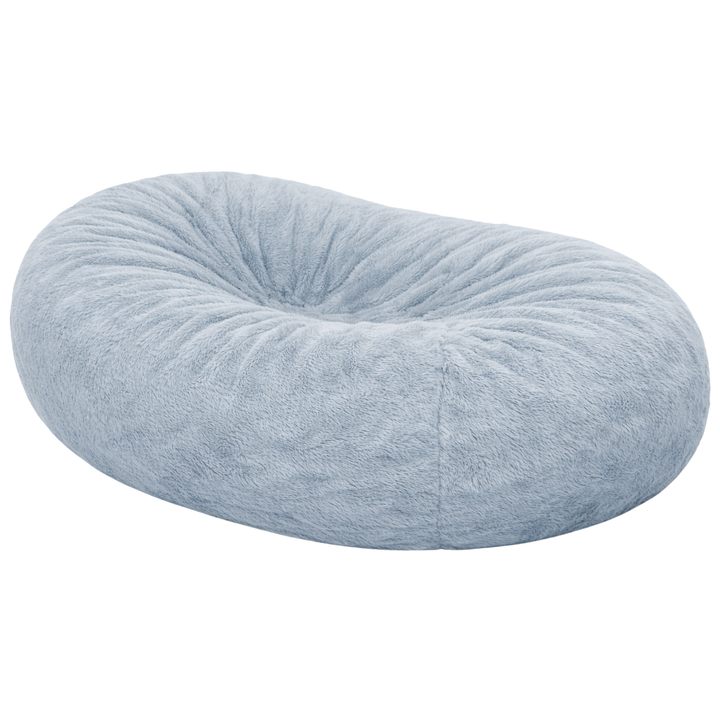 Langer, abziehbarer Riesen-Sitzsack - Kunstfell - 160 cm
