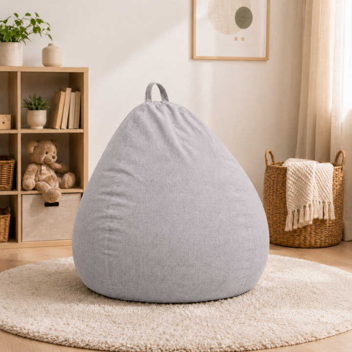 Sitzsack mit abnehmbarem Bezug - 80x70 cm