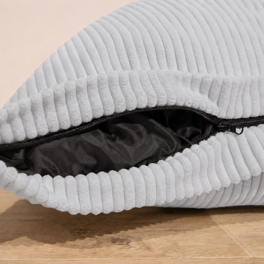 Abnehmbarer Sitzsack aus Cord - 140x180 cm