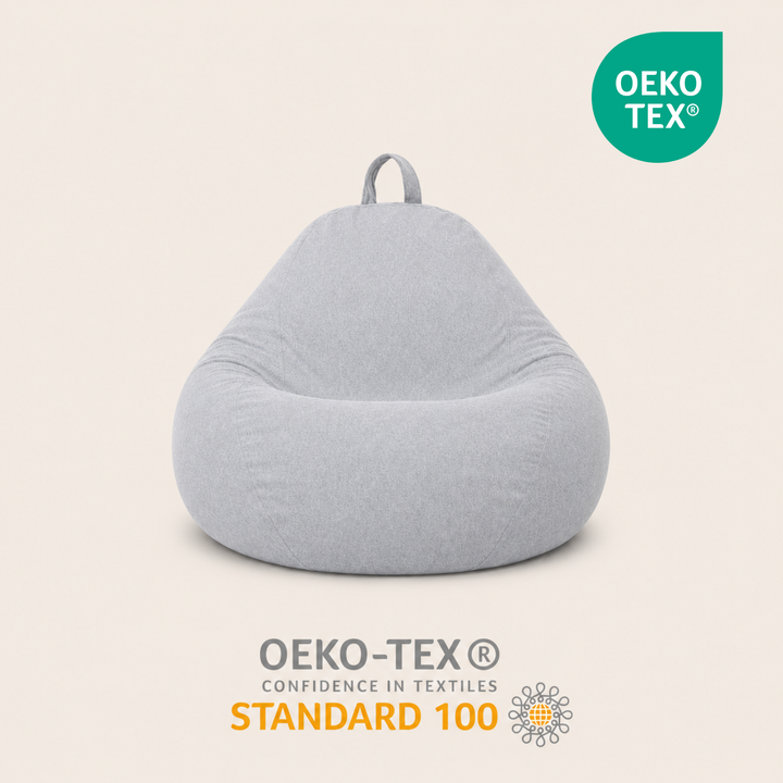 Sitzsack mit abnehmbarem Bezug - 80x70 cm