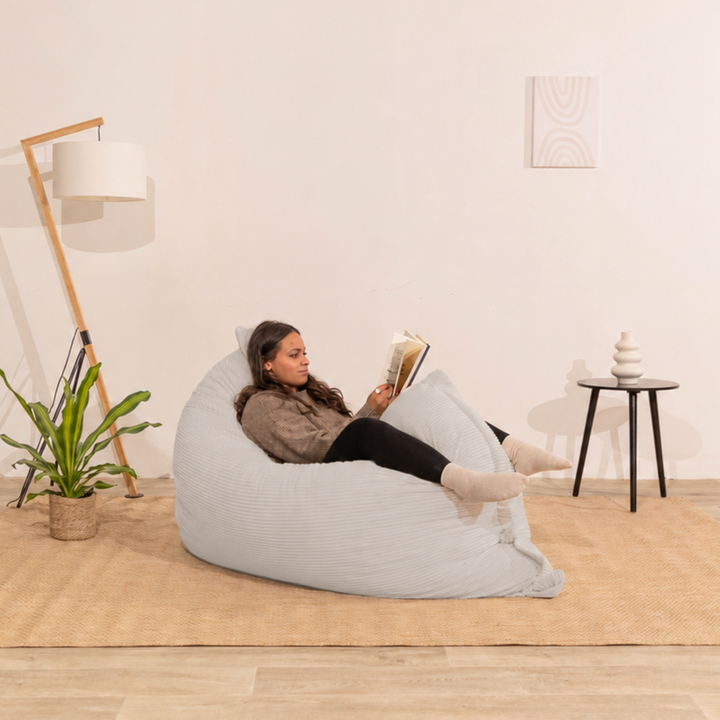 Abnehmbarer Sitzsack aus Cord - 140x180 cm