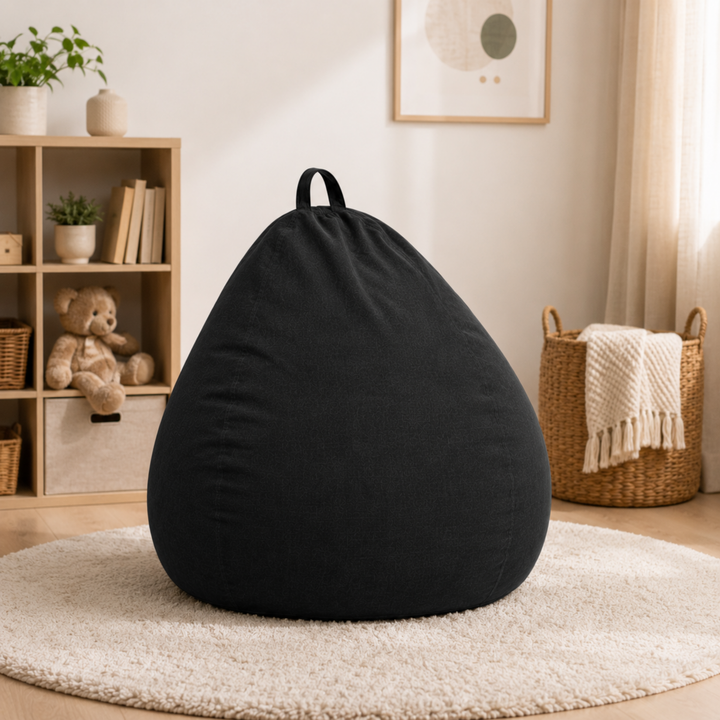 Sitzsack mit abnehmbarem Bezug - 80x70 cm