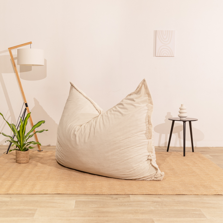 Abnehmbarer Sitzsack aus Cord - 140x180 cm