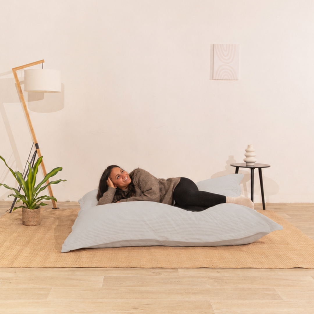 Abnehmbarer Sitzsack aus Cord - 140x180 cm