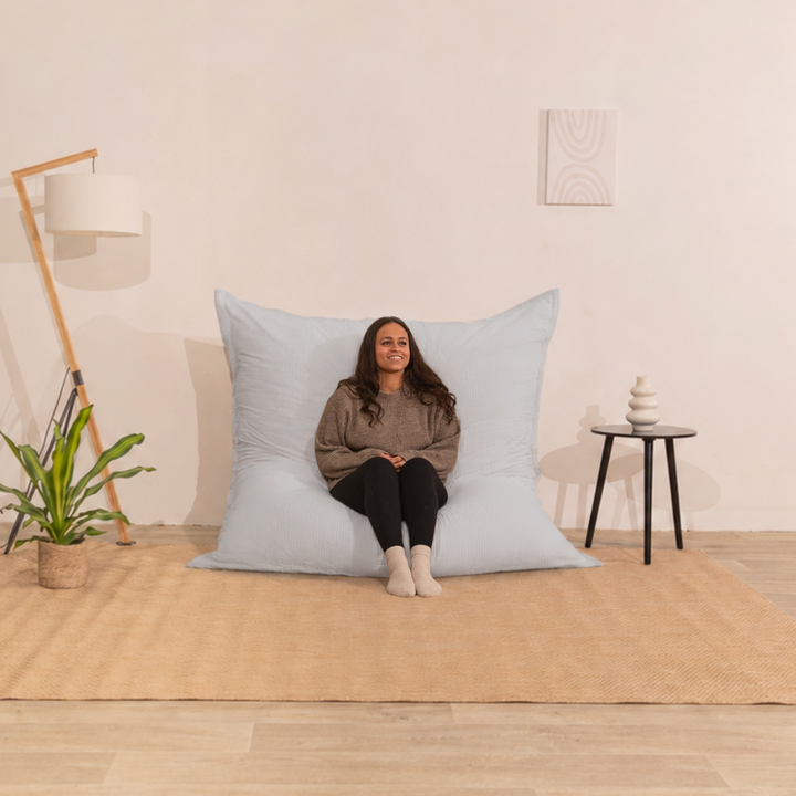 Abnehmbarer Sitzsack aus Cord - 140x180 cm