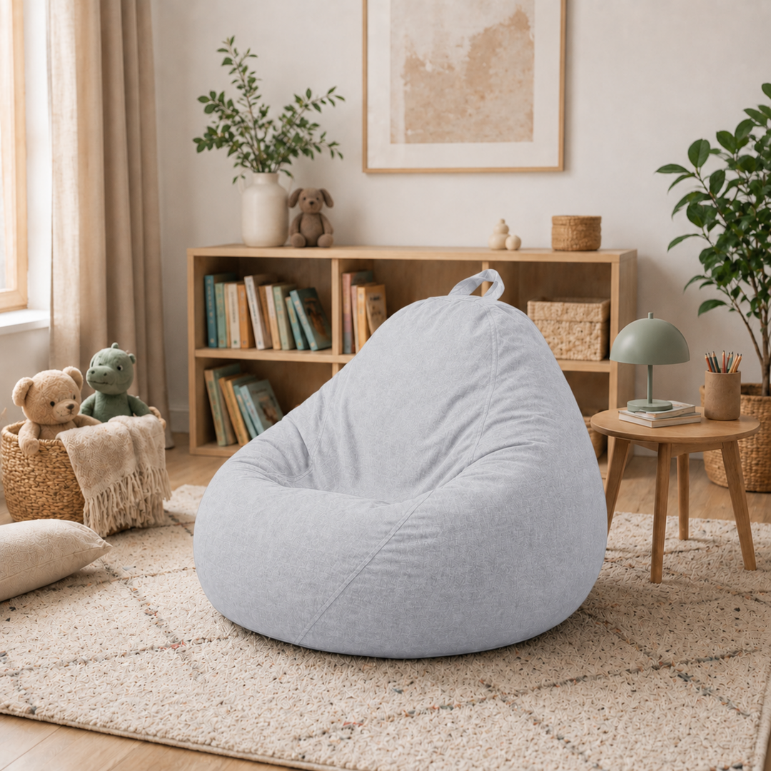 Sitzsack mit abnehmbarem Bezug - 80x70 cm