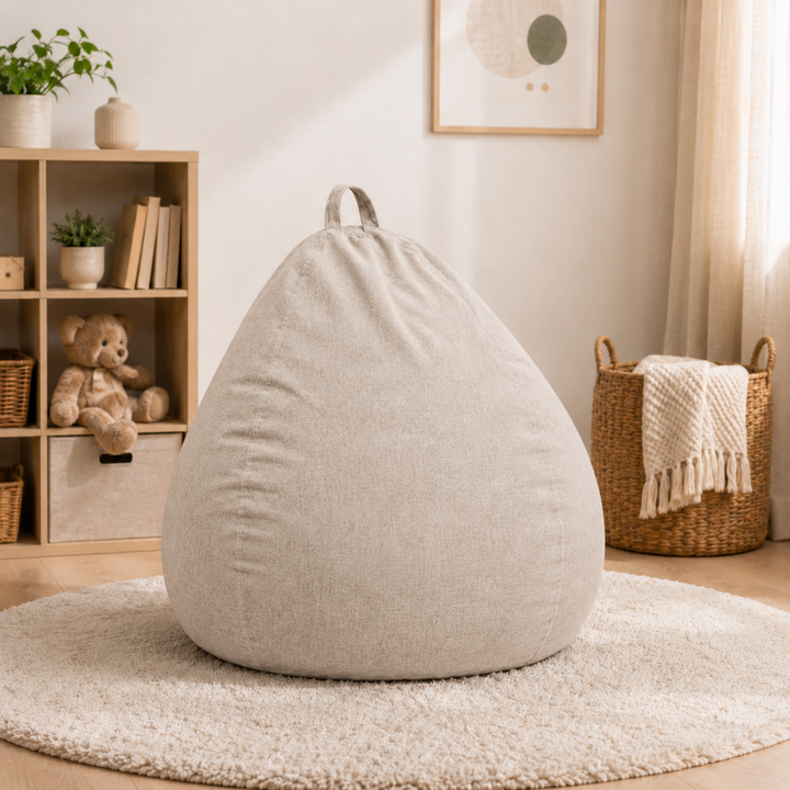 Sitzsack mit abnehmbarem Bezug - 80x70 cm