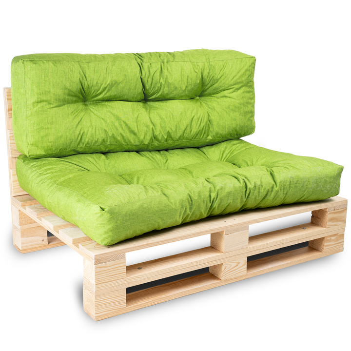 Palettenkissen-Set Sitz/Rückenlehne