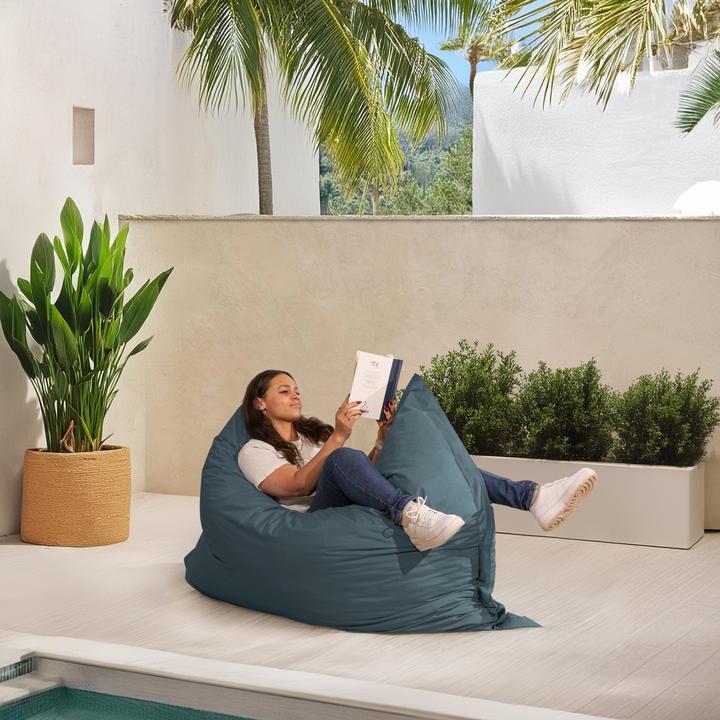 Wasserdichter Outdoor-Sitzsack, abziehbar, UV-beständig – 140x180 cm