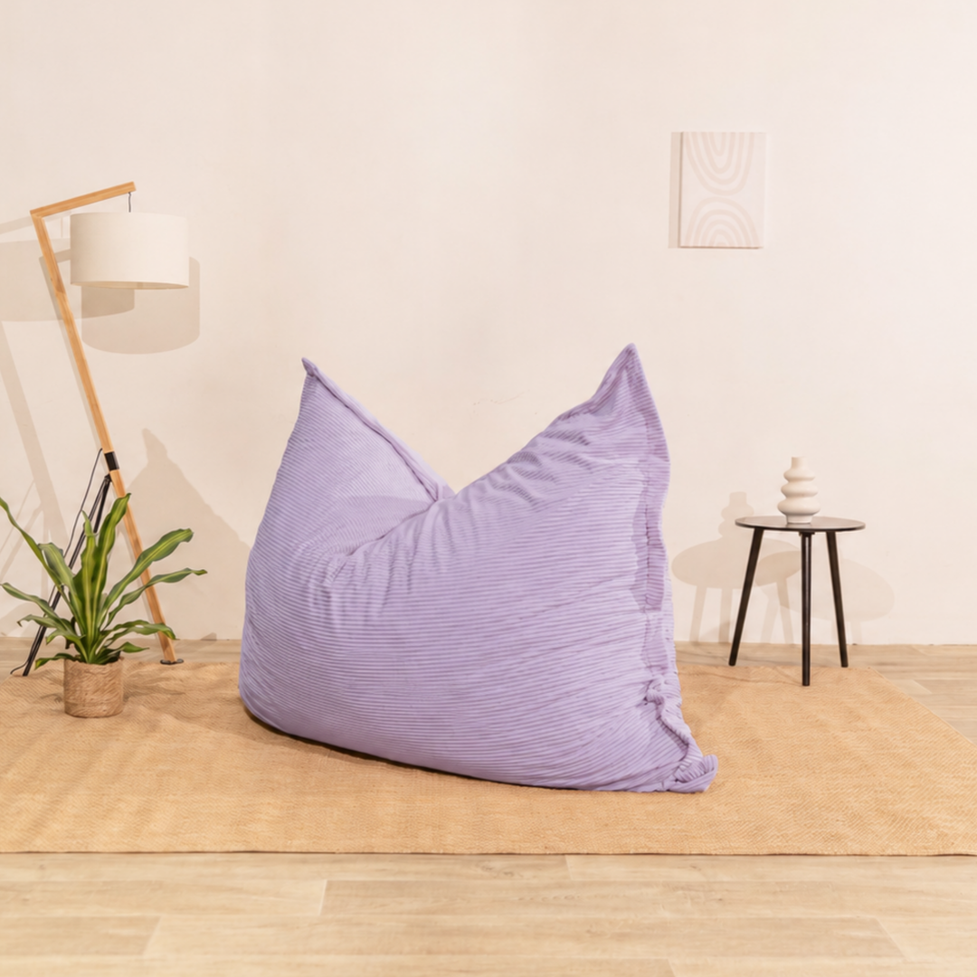Abnehmbarer Sitzsack aus Cord - 140x180 cm