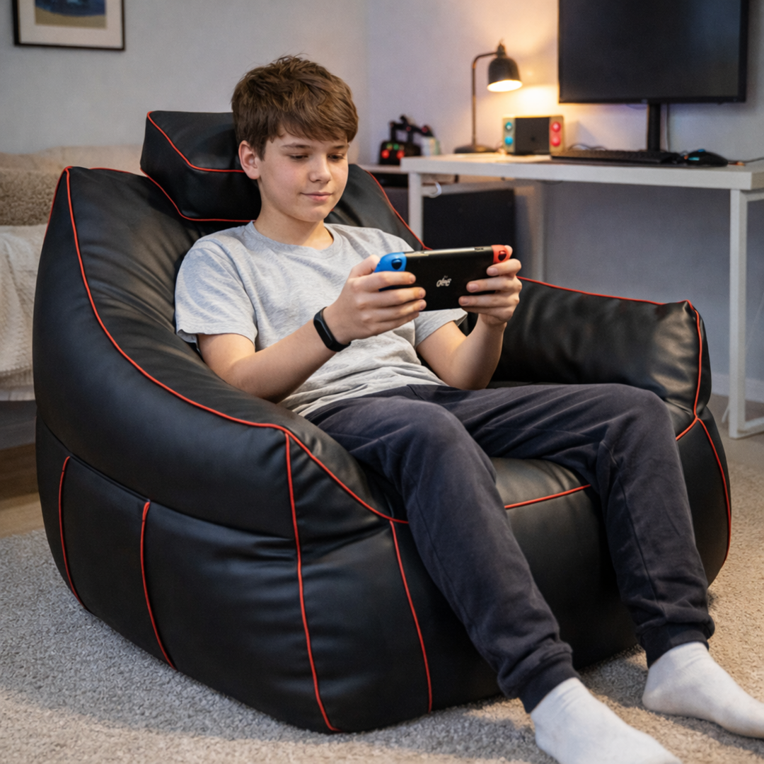 Gaming-Sitzsack aus Kunstleder - 100x110 cm