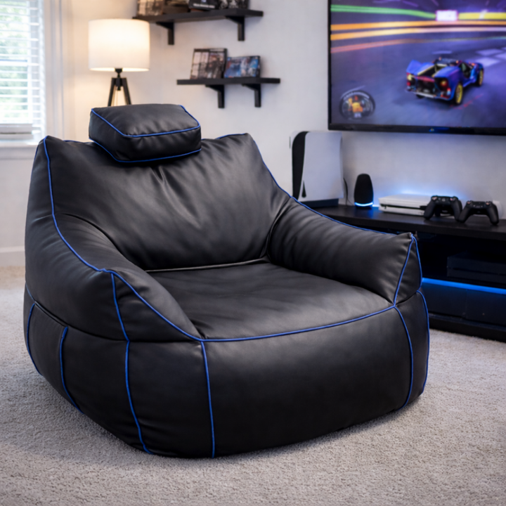 Gaming-Sitzsack aus Kunstleder - 100x110 cm