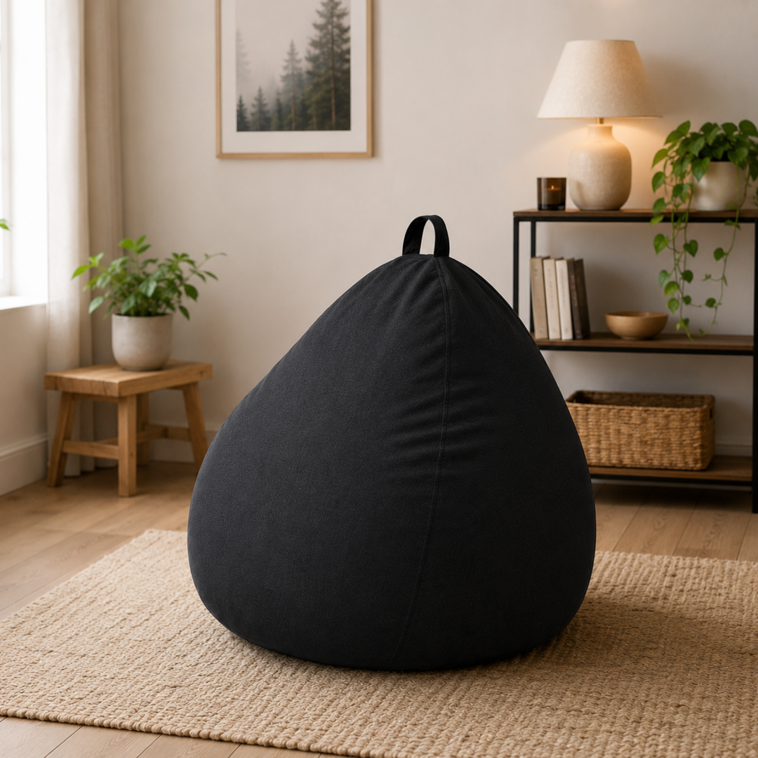 Sitzsack mit abnehmbarem Bezug - 105x85 cm