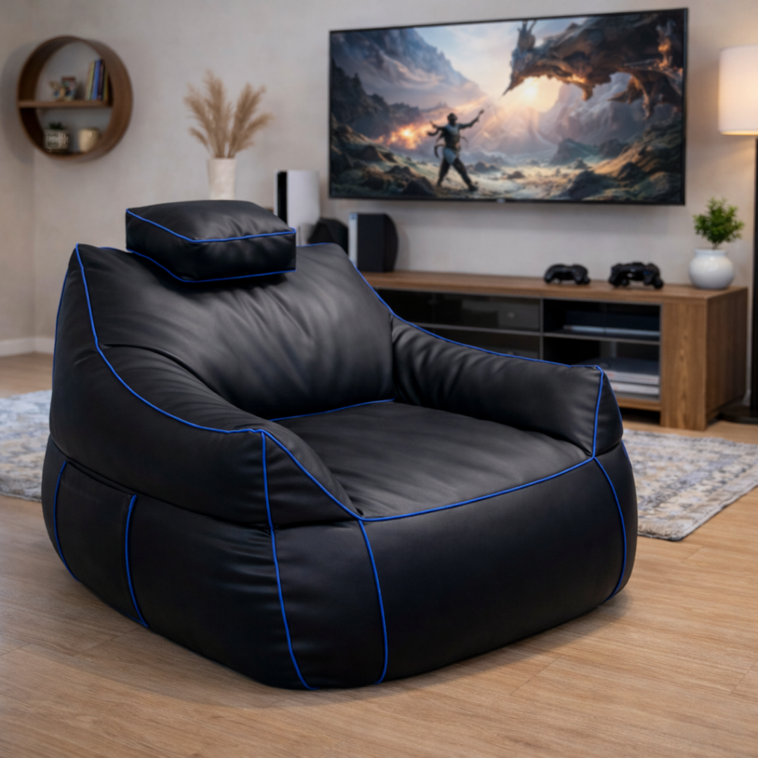Gaming-Sitzsack aus Kunstleder - 100x110 cm