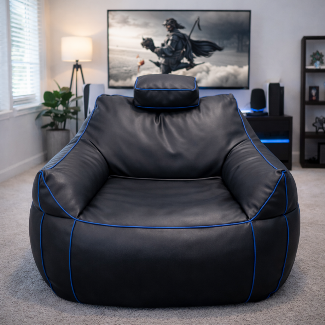 Gaming-Sitzsack aus Kunstleder - 100x110 cm