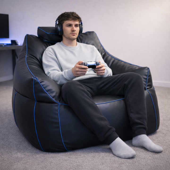 Gaming-Sitzsack aus Kunstleder - 100x110 cm