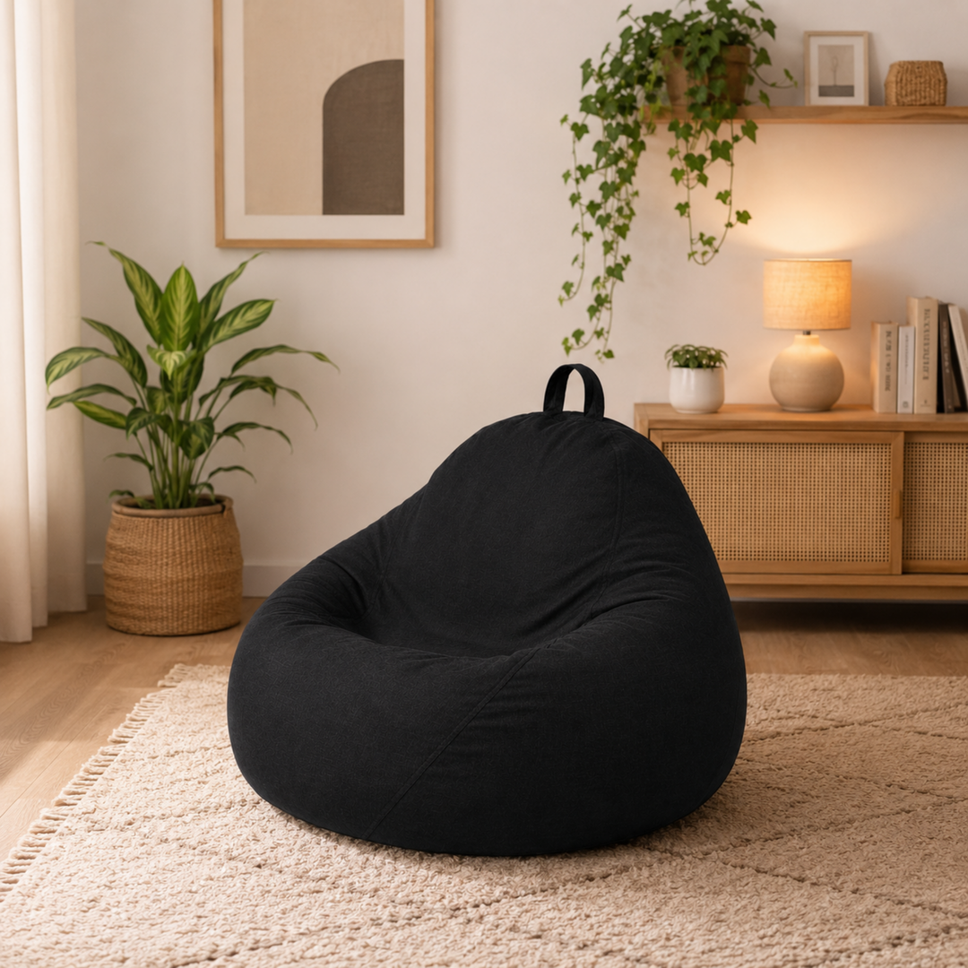 Sitzsack mit abnehmbarem Bezug - 105x85 cm