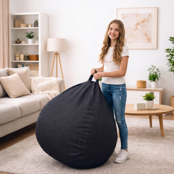 Sitzsack mit abnehmbarem Bezug - 105x85 cm