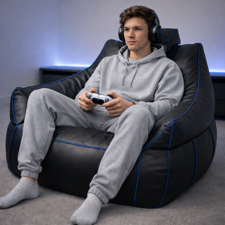 Gaming-Sitzsack aus Kunstleder - 100x110 cm